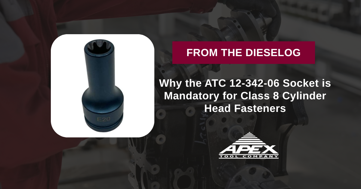ATC 12-342-06 Heavy Duty 3/4 Inch Drive External Torx Star E20 Deep Impact Socket